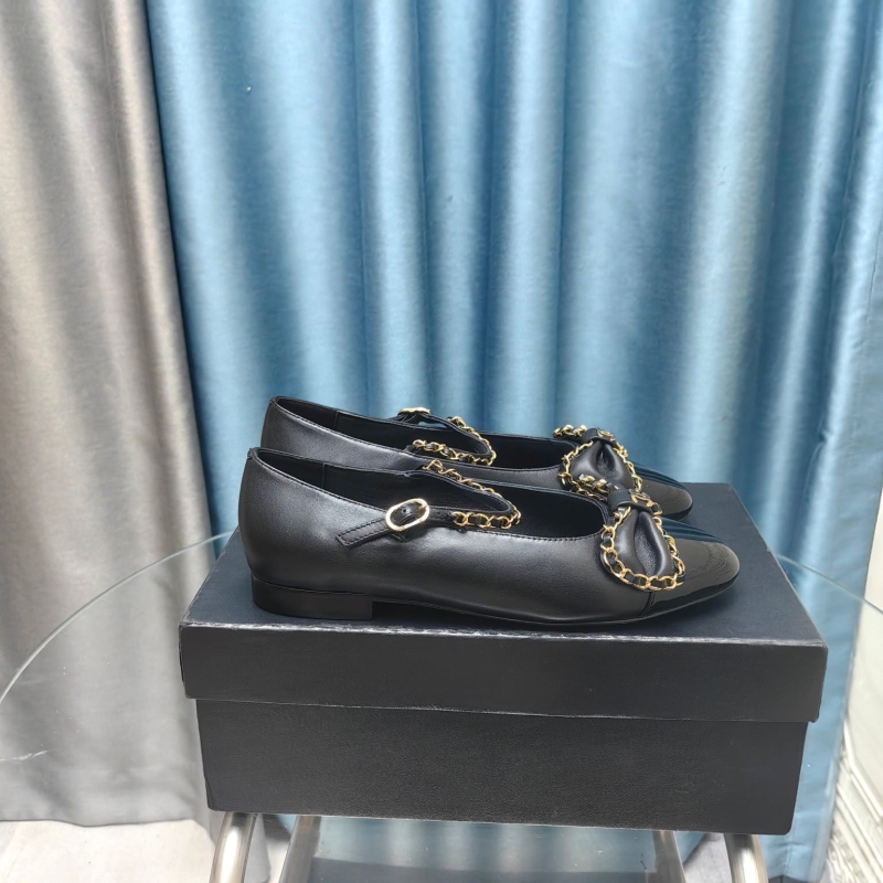 Ch*el flat shoes
